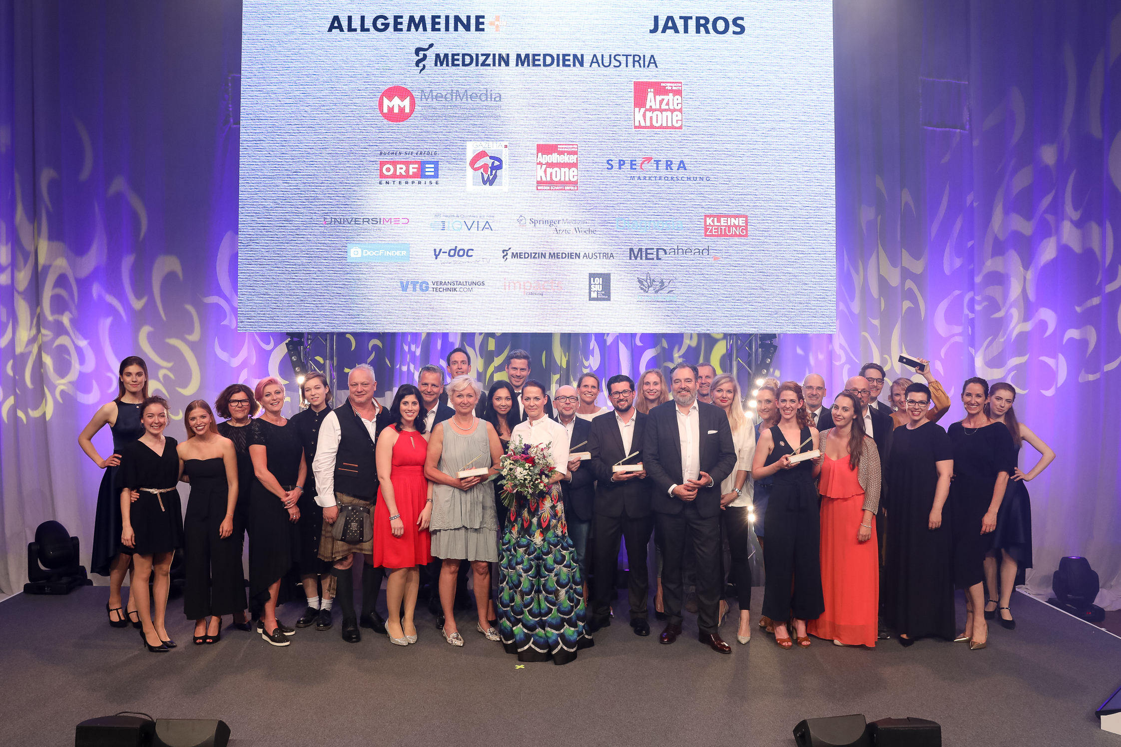 Die Gewinnerinnen und Gewinner der gestrigen Best of Pharma Advertising Gala 2019.